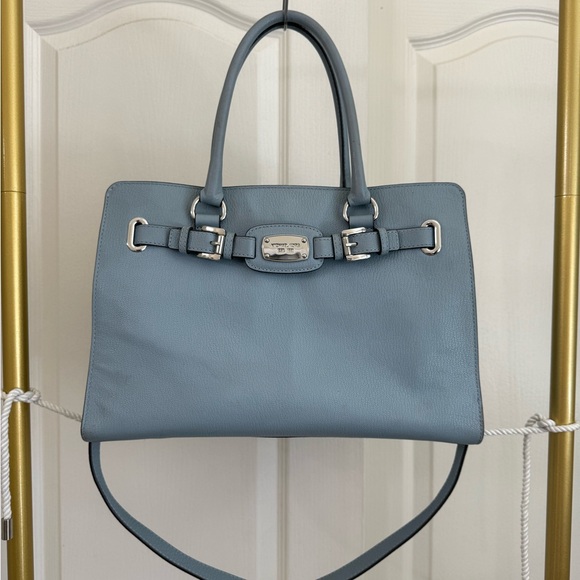 Michael Kors Sky Blue Satchel - Picture 1 of 16